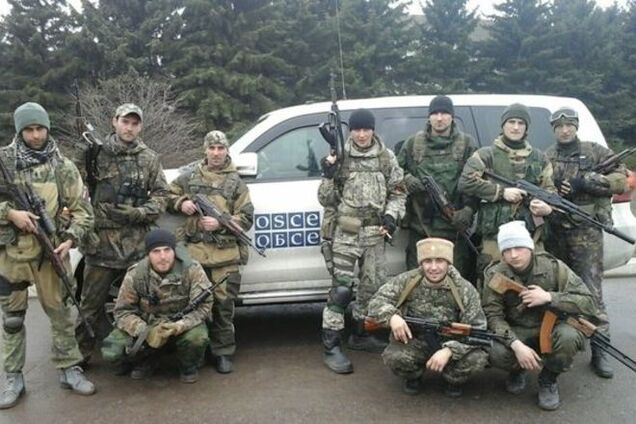 Возле Счастья боевики обстреляли автомобиль ОБСЕ