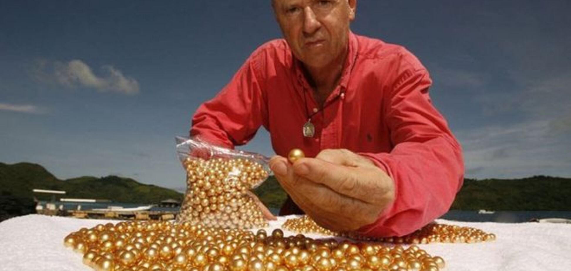 Удивительное место, где рождается золотой жемчуг