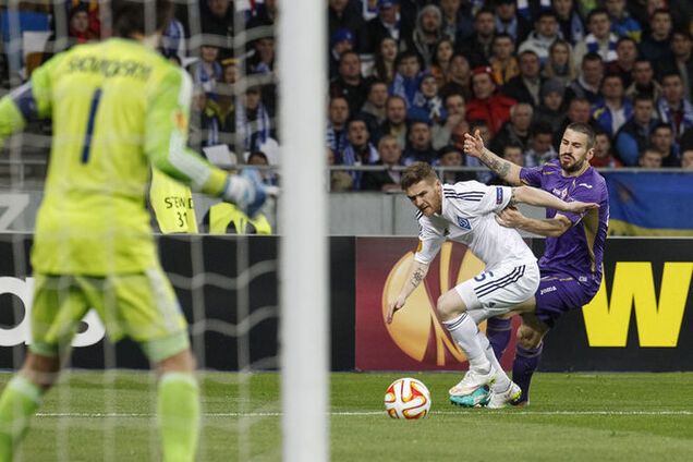 'Динамо' упустило победу в четвертьфинале Лиги Европы