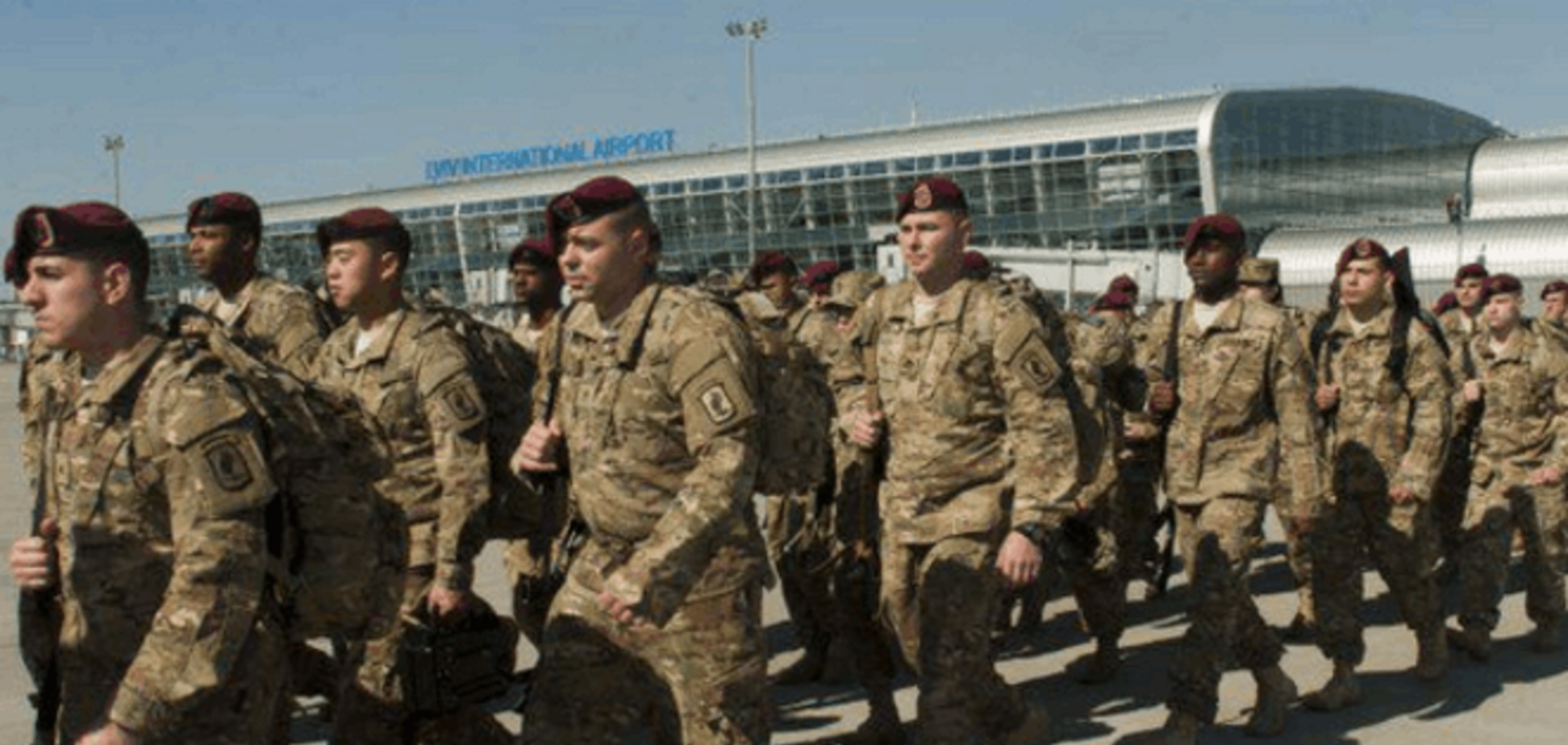 В Украину прибыли американские десантники: фотофакт