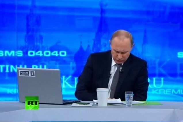 Почти половина россиян считают 'прямую линию' с Путиным показухой