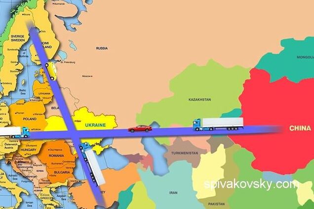 Великий Шёлковый путь из Балтии в Укры