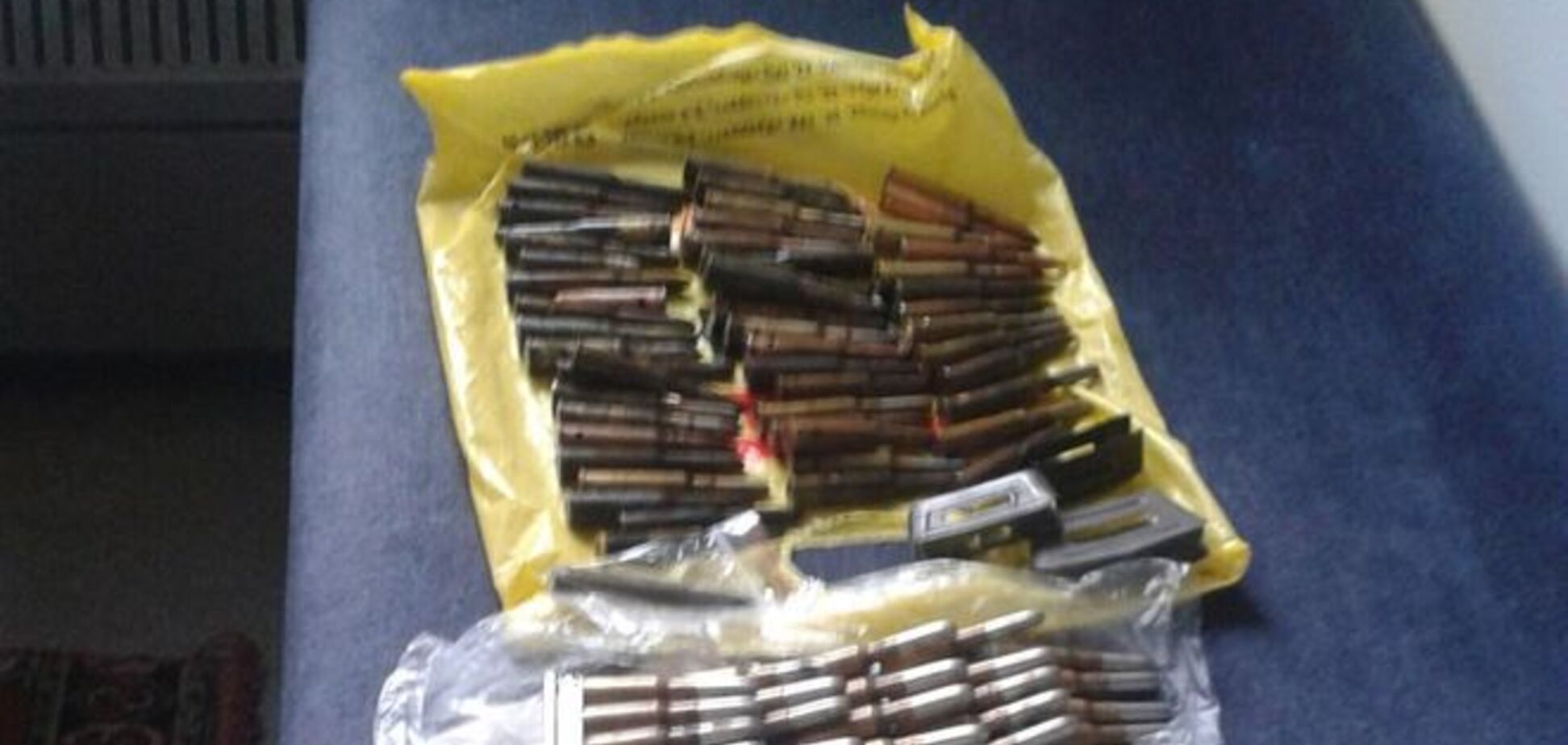 В поезде 'Петербург-Киев' у украинца изъяли двести патронов и мину