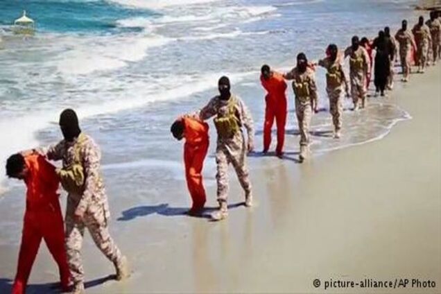 'Исламское государство' опубликовало видео убийства христиан в Ливии