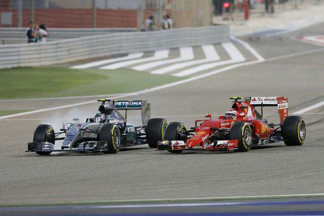 Райкконен сенсационно 'разбил' Mercedes на Гран-при Бахрейна