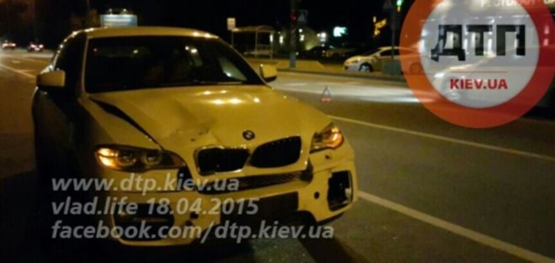В Киеве сын чиновника СНБО устроил аварию - СМИ