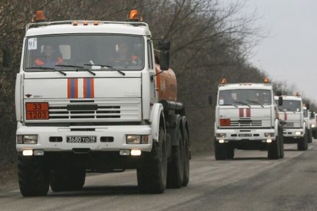 В Госпогранслужбе заявили об 'опасном грузе' в российском 'гумконвое'