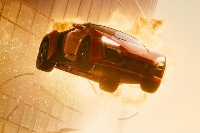 На съемках 'Форсаж 7' разбили около 300 суперкаров