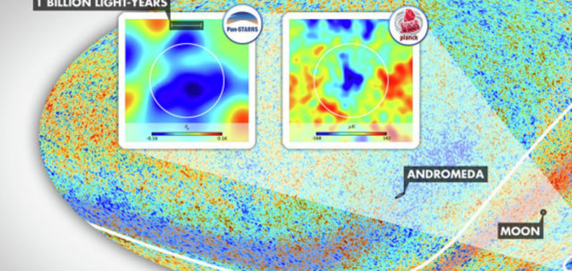 Астрономы раскрыли секрет загадочного пятна Большого взрыва