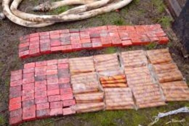 Под мостом на Луганщине нашли 75 кг взрывчатки: фотофакт