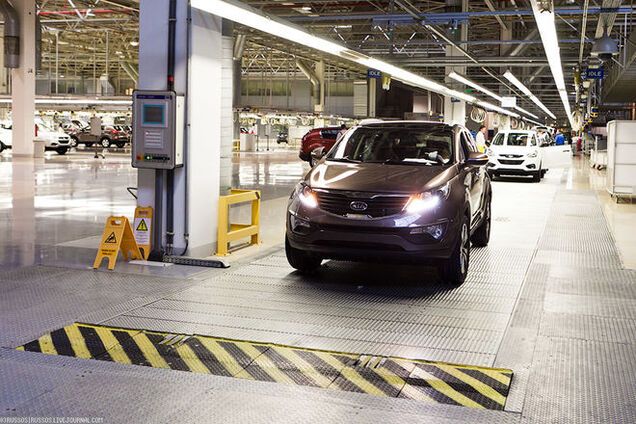 Как собирают автомобили KIA