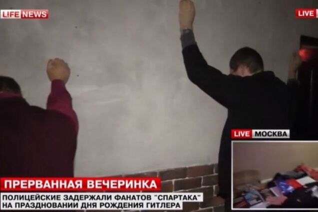 В московском клубе отмечали день рождения Гитлера