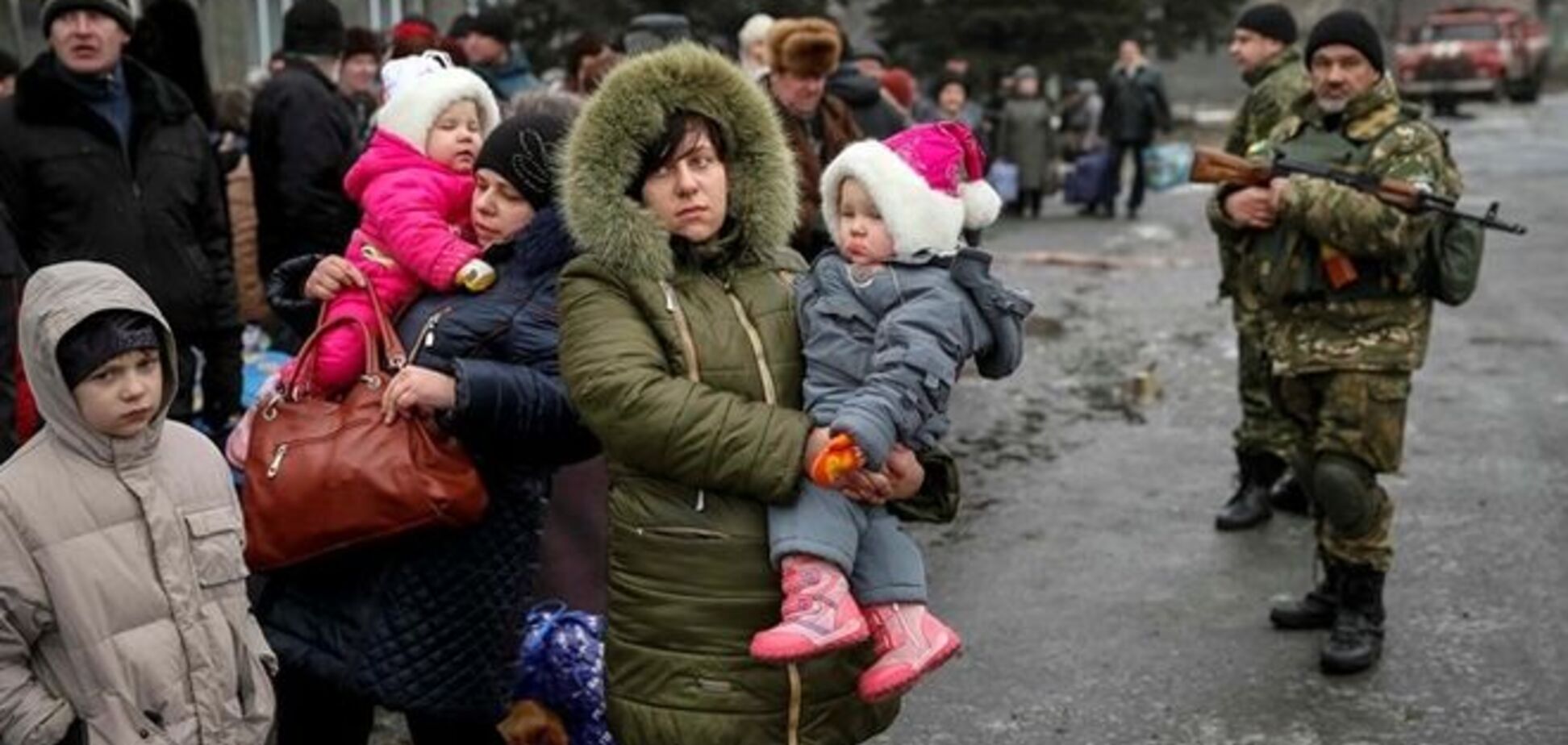 Число внутренних переселенцев с Донбасса перевалило отметку в 1,2 млн