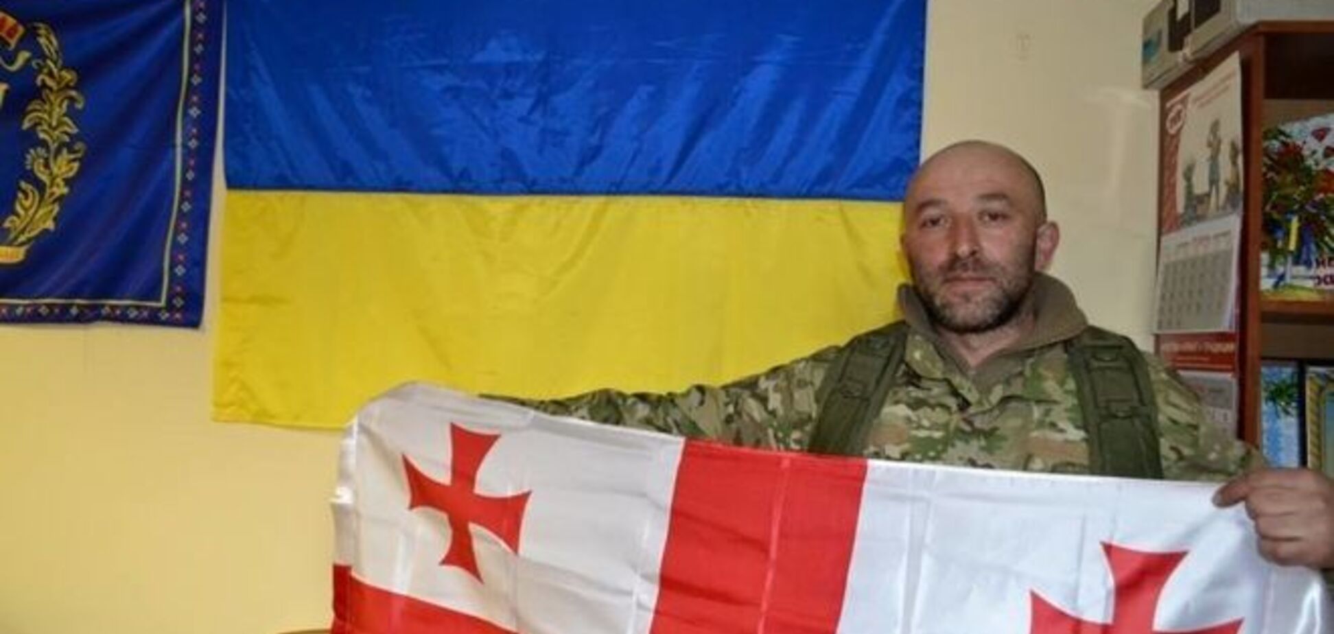 Филарет посмертно наградил погибшего в Широкино грузинского бойца