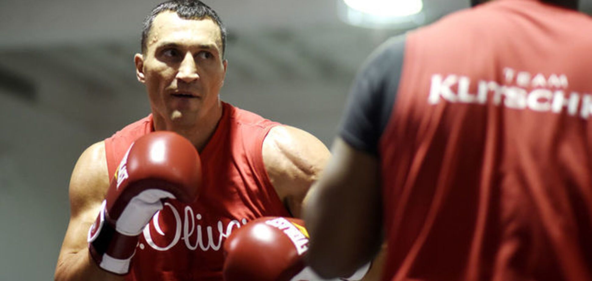 Кличко показал, как будет бить Дженнингса