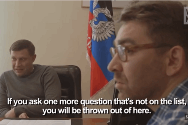 У Захарченко журналисту резко закрыли рот за вопрос об обгоревших бурятах: видеофакт