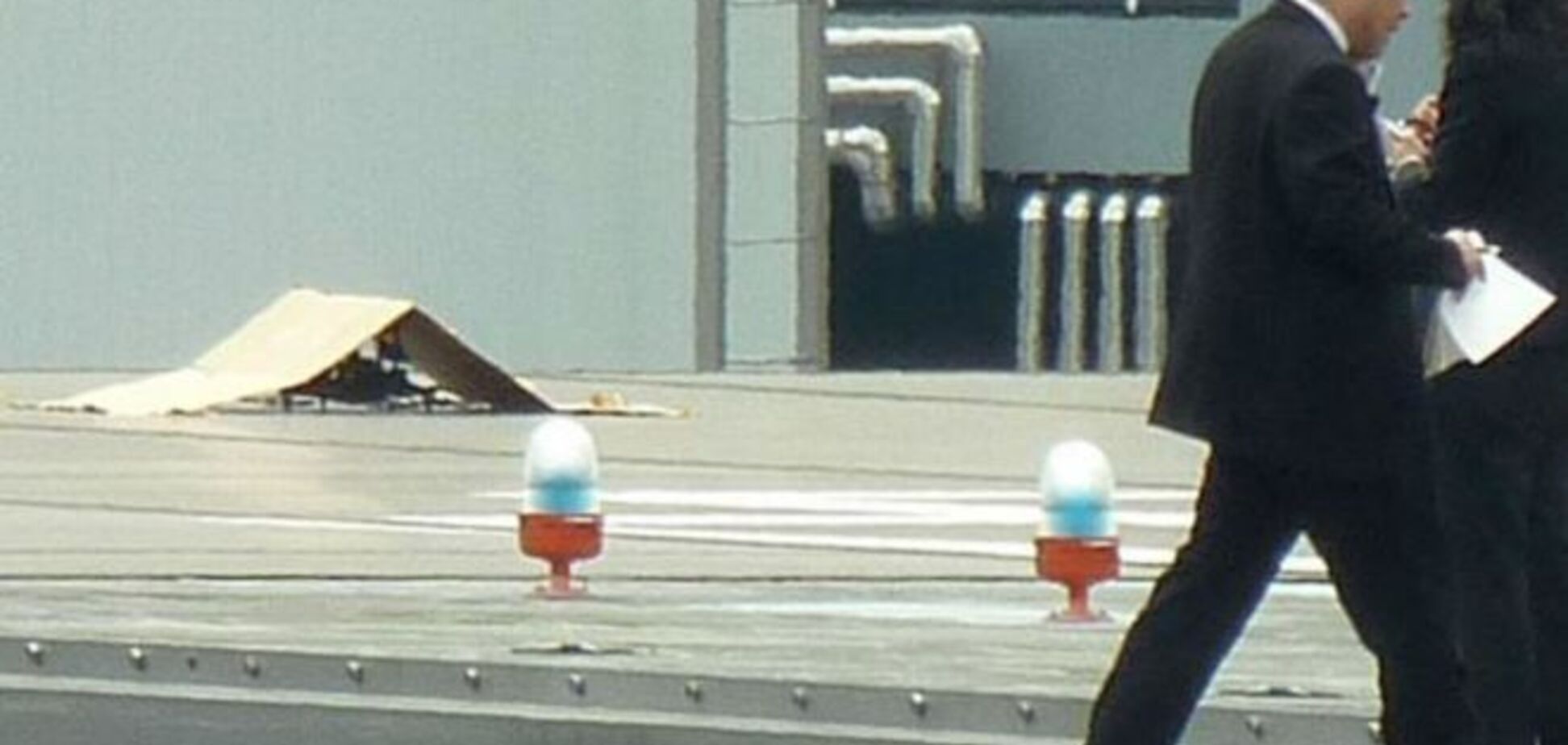 На крышу офиса премьера Японии приземлился радиоактивный беспилотник 