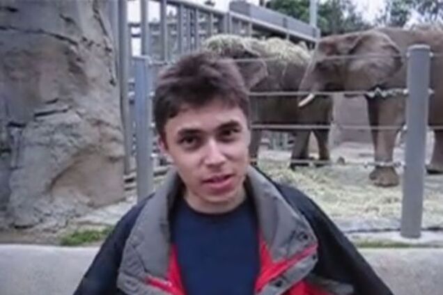 'Я в зоопарке': в сети показали первое видео, выложенное на YouTube