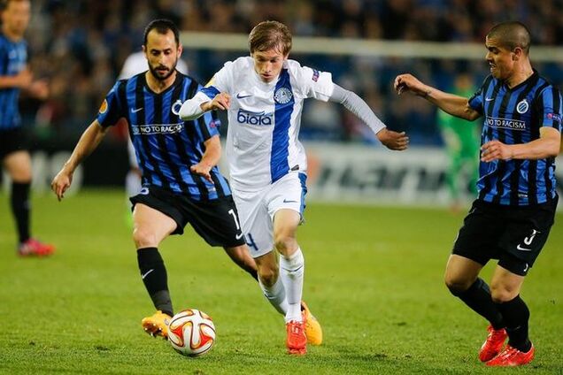 Днепр - Брюгге - 1-0: триумф в Киеве