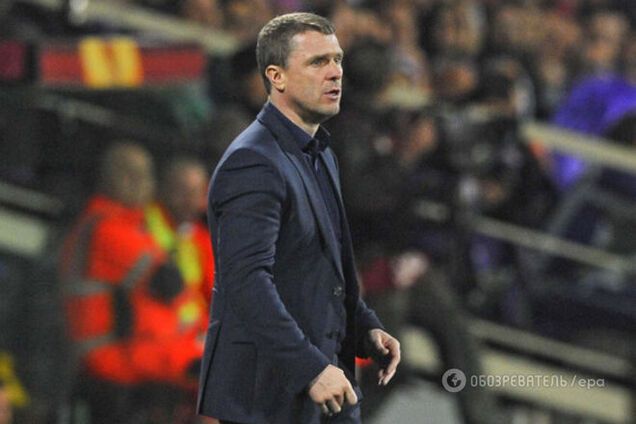 Ребров обвинил судью в поражении от 'Фиорентины' в Лиге Европы