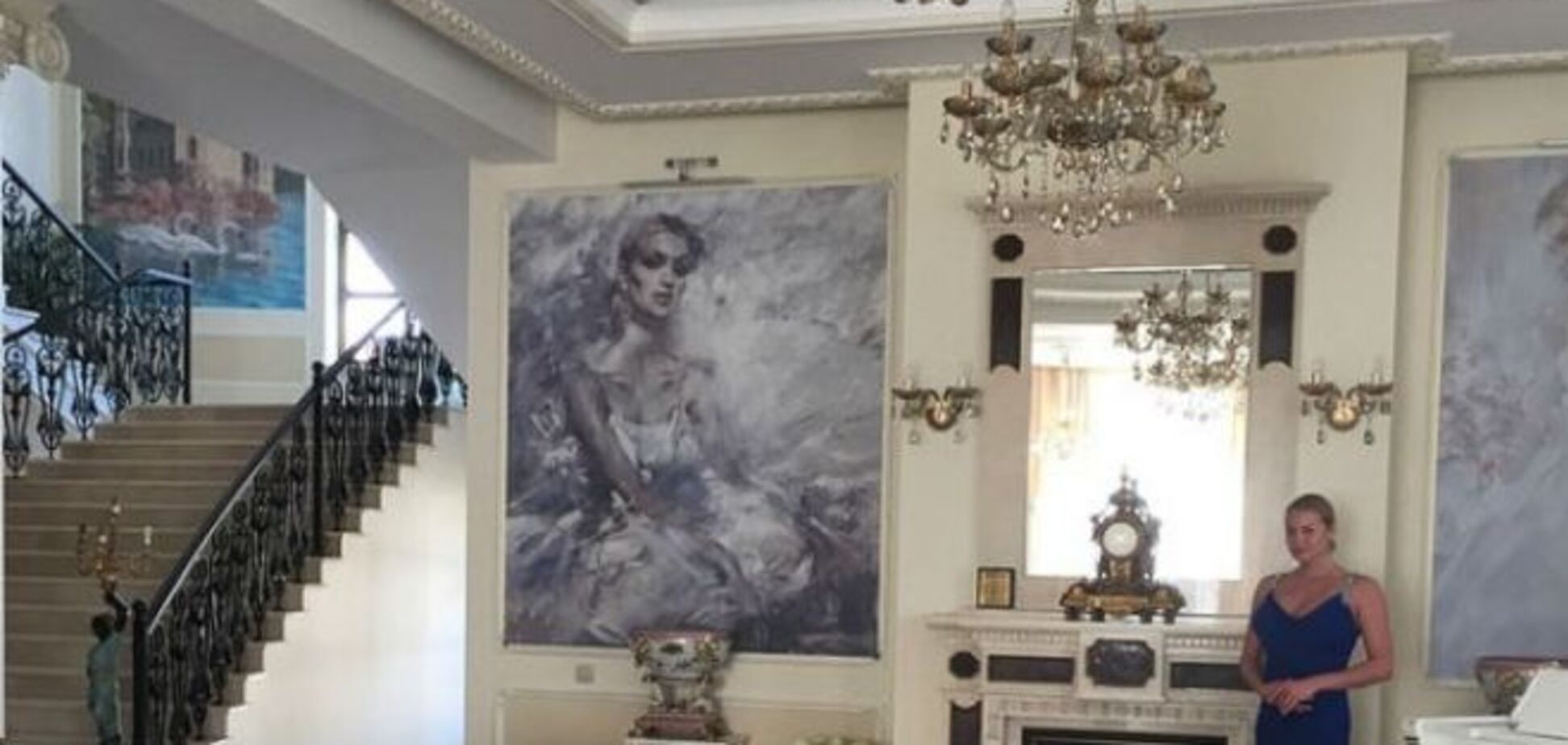 Волочкова похвасталась царским интерьером своего нового дома: фото особняка