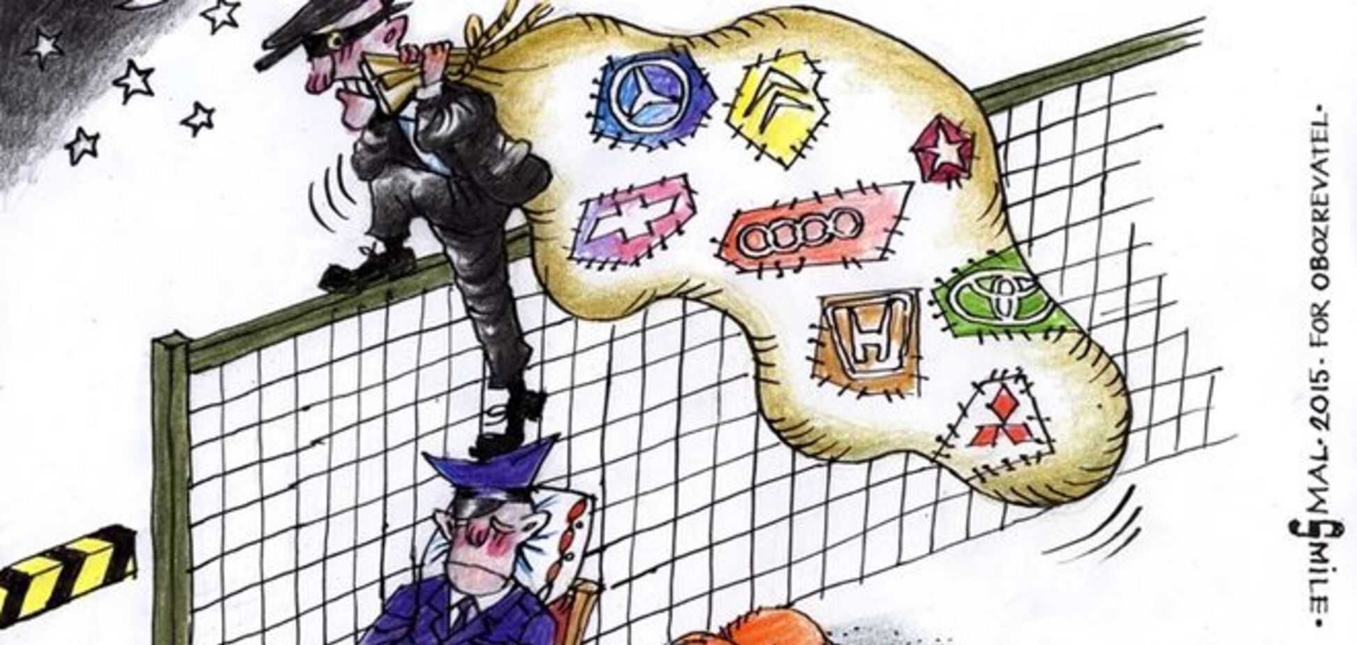 В Киеве за сутки угнали 5 автомобилей и 2 мотоцикла