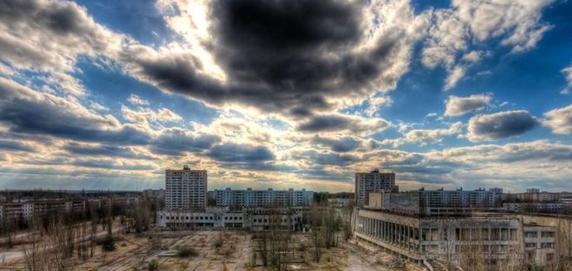 Удивительное видео Чернобыля с высоты птичьего полета