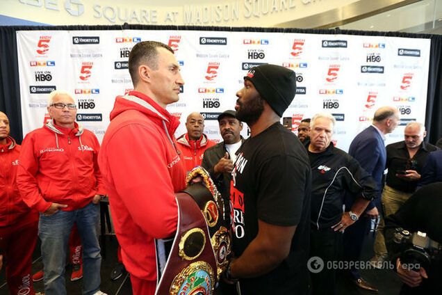 Перед боем Кличко - Дженнингс не было гимна Украины