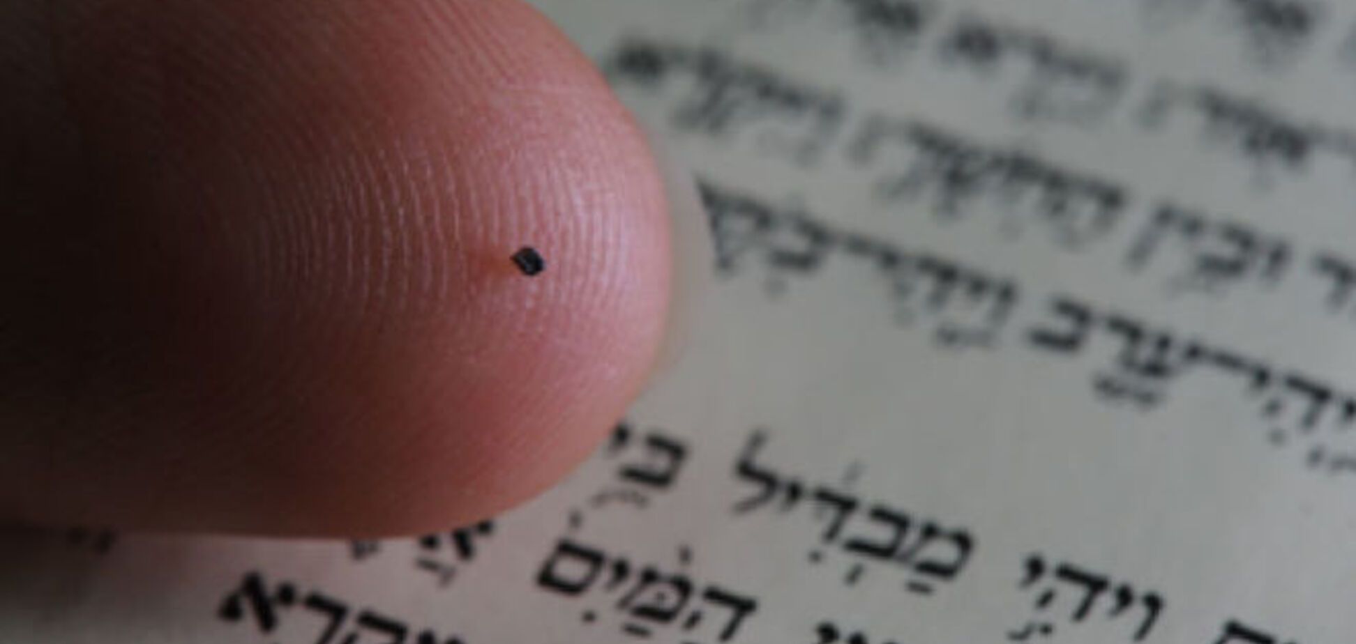 'Нано-Библию' выставили на показ в музее Израиля
