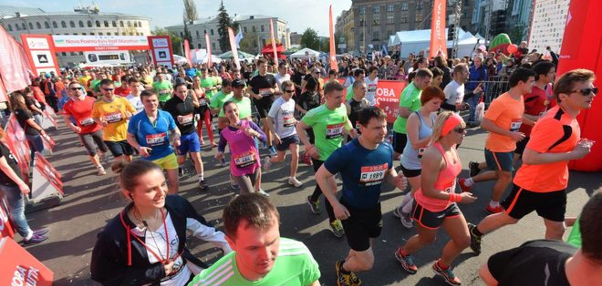 Во время 'Бега за Украину' в Киеве еще два участника полумарафона попали в реанимацию