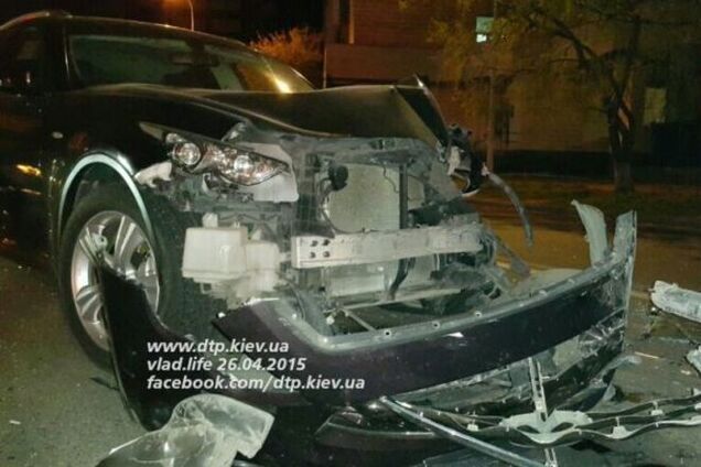 ДТП в Киеве: сотрудник Генпрокуратуры разбил пять автомобилей