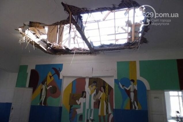 После двух дней непрерывных обстрелов Саханка превратилась в 'зияющую дыру': фоторепортаж