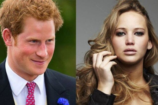 Дженнифер Лоуренс отвергла принца Гарри