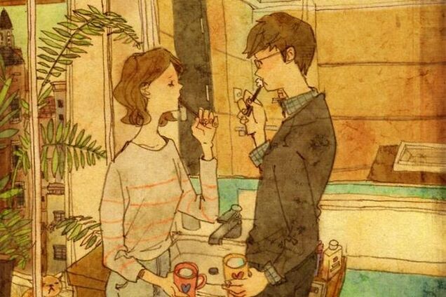 Любовь это: трогательные иллюстрации корейского художника