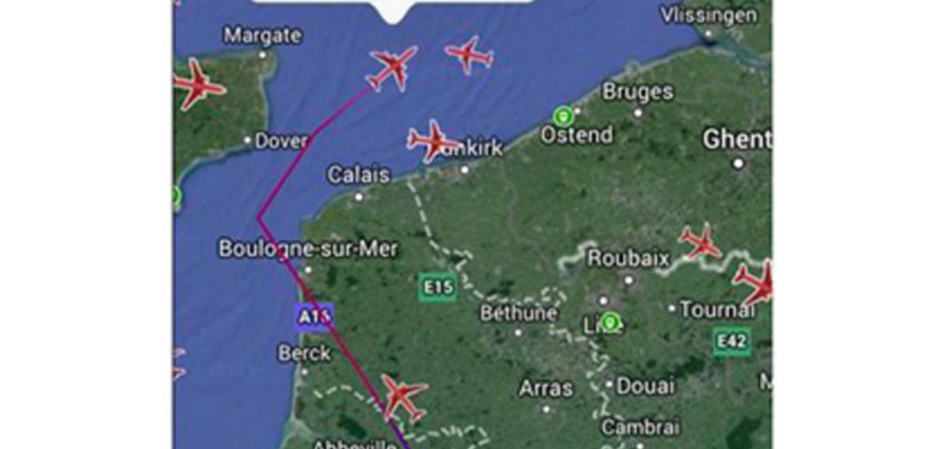 Самолет ВВС США исчез над Ла-Маншем и внезапно оказался в Британии