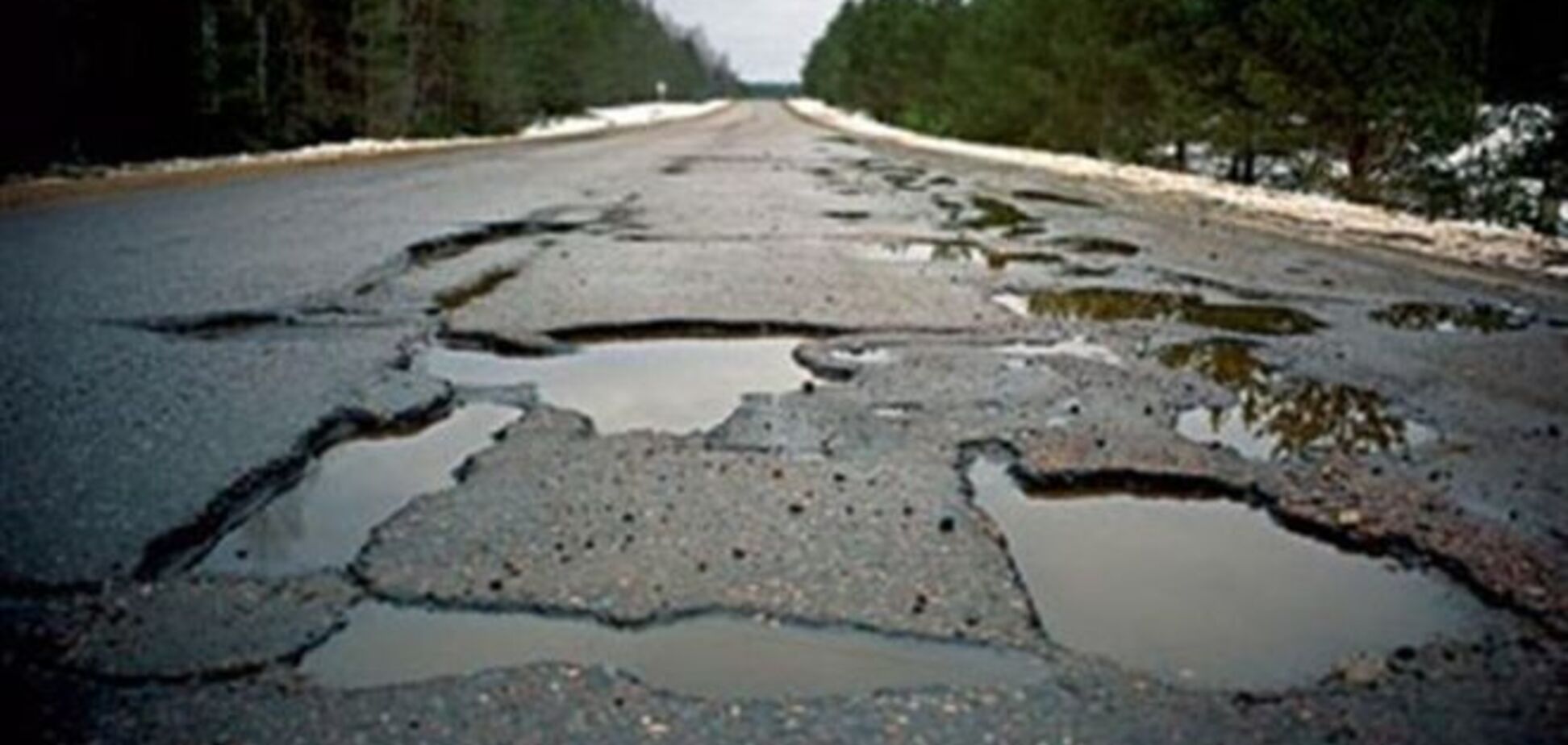 Укравтодор посчитал все ямы на дорогах Украины
