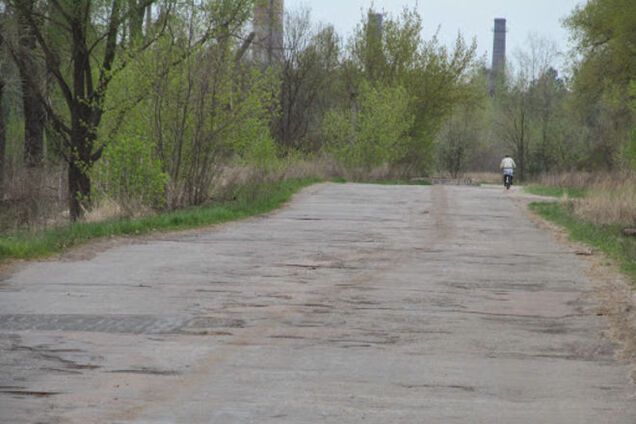 В Шостке рассыпано неизвестное химвещество