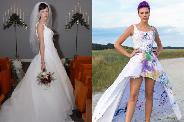 11 невест, которые превратили свои свадебные платья в стильные наряды
