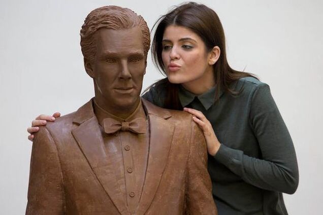 Самый сладкий. В Великобритании создали шоколадного Камбербэтча