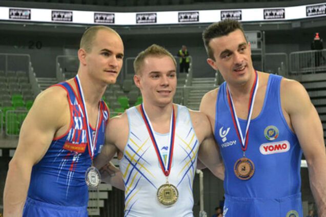 Украинский гимнаст с блеском выиграл очередное 'золото' Кубка мира