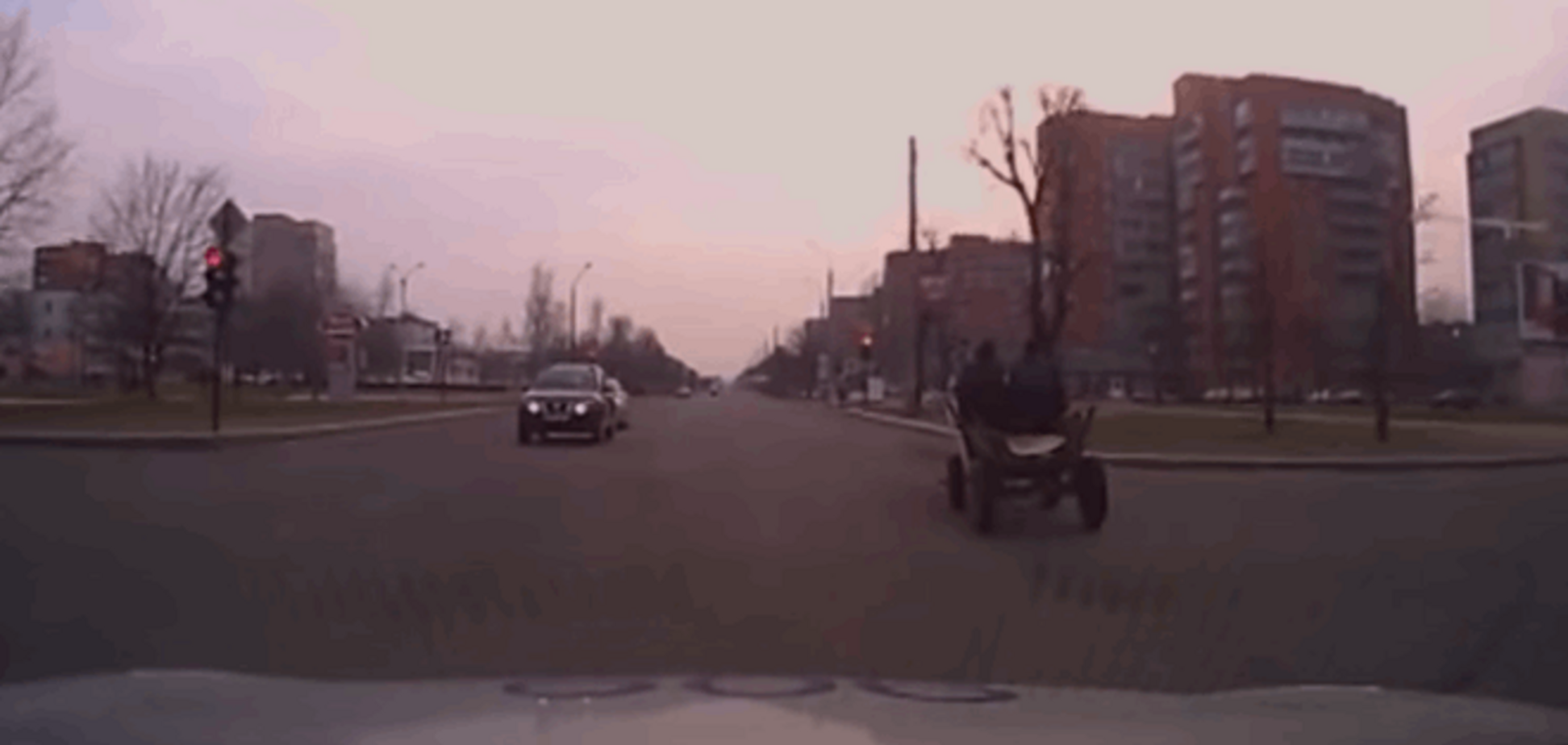 В Беларуси гаишники устроили погоню за конной повозкой