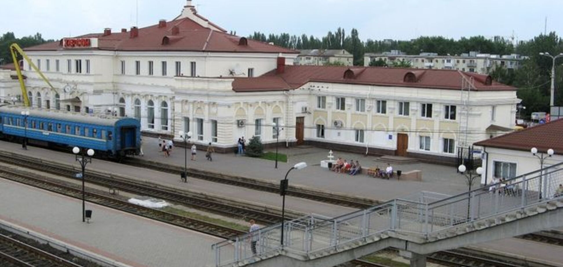 Над Херсоном пытались поднять флаг 'Новороссии'