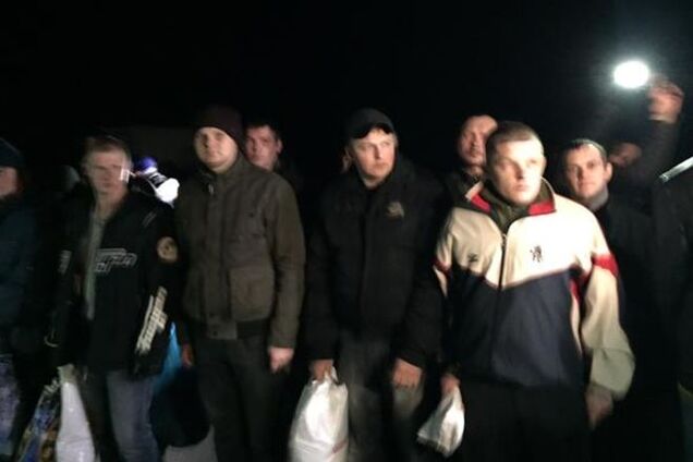 Опубликованы фото освобожденных из плена террористов бойцов АТО