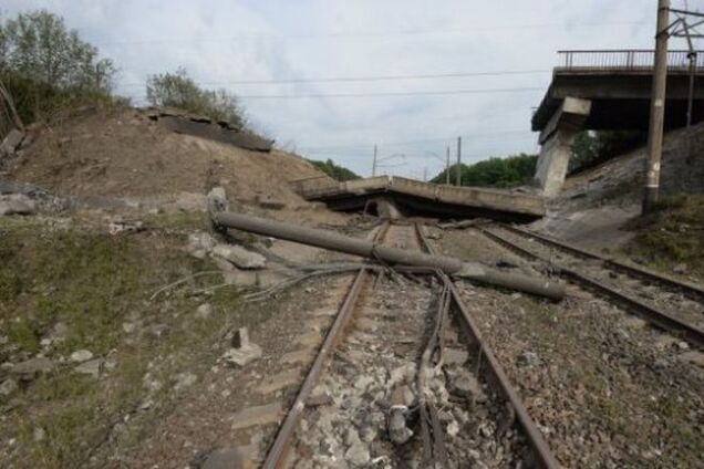 В Харьковской области произошел взрыв на ж/д путях
