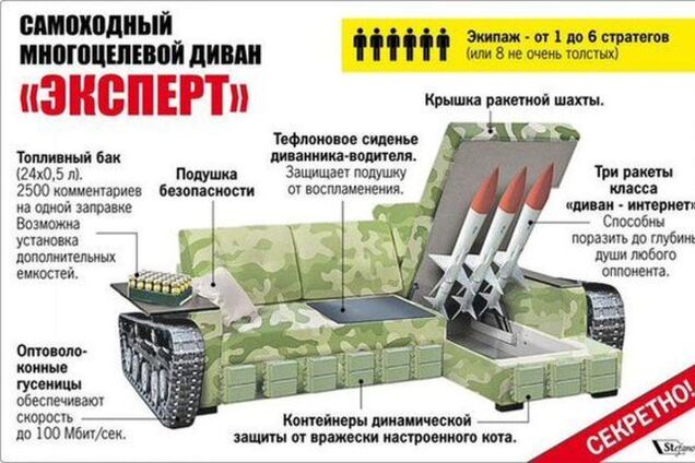 У мережі показали секретну розробку для 'диванних' військ. Фотофакт