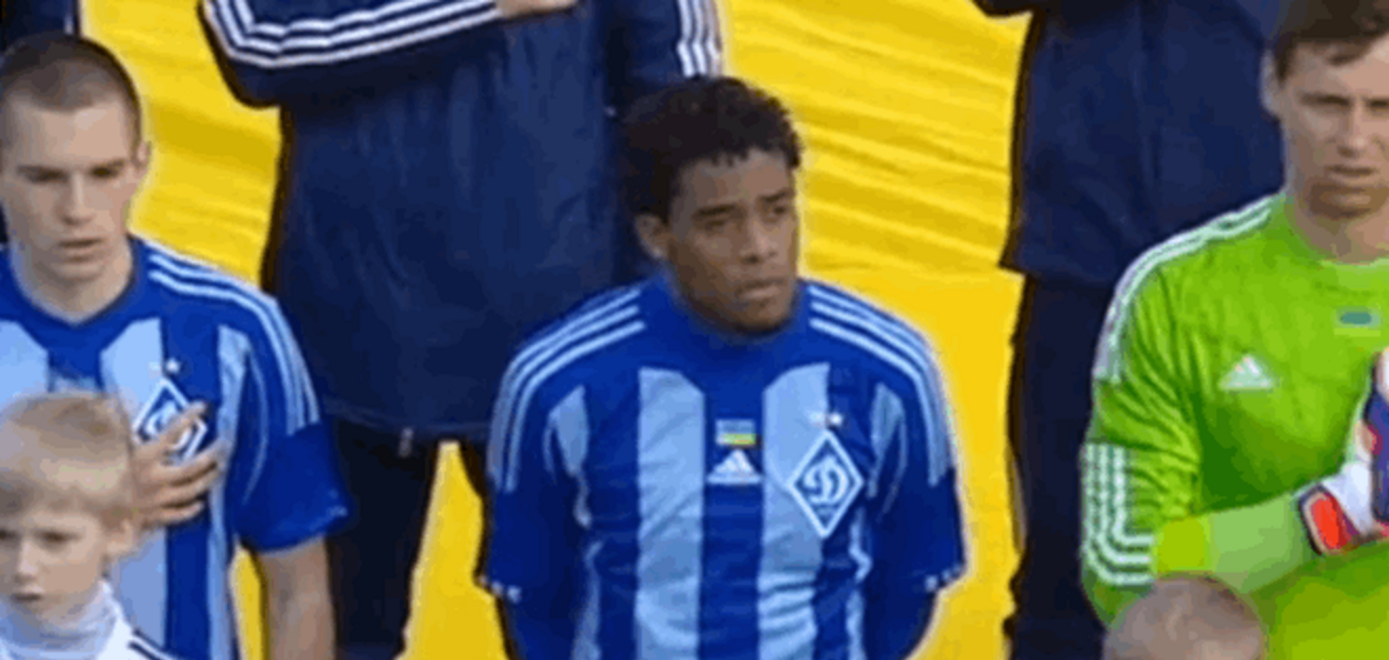 Бразильский легионер 'Динамо' патриотично исполнил гимн Украины