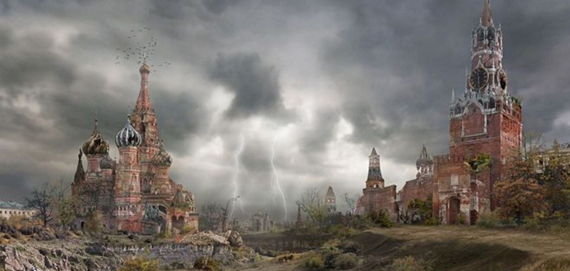 Пройдёт 10 лет. Давно закончится война и рухнет Кремль