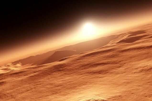 На Марсе нашли гигантские ледники под слоем пыли