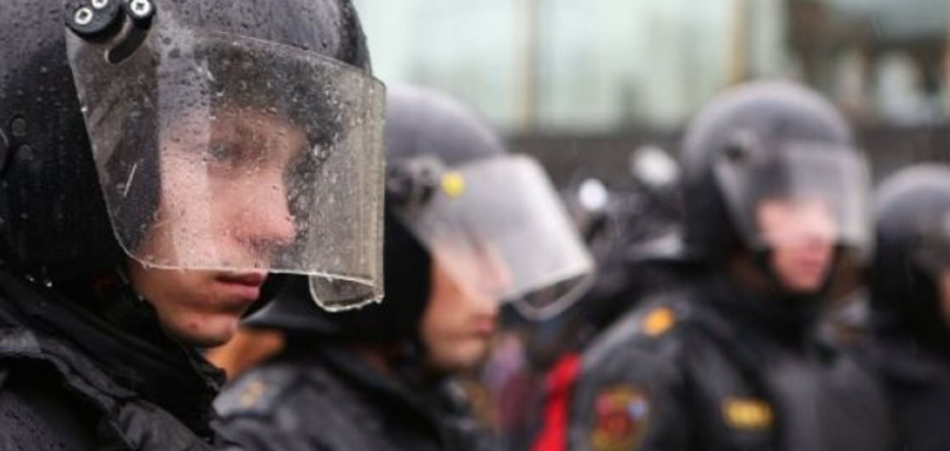 Российские силовики проводят учения в условиях Майдана 