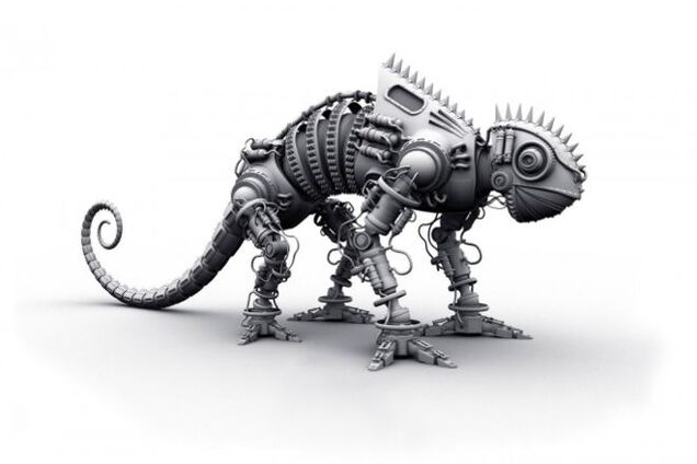 В США создали робота-ящерицу, ползущего по стенам: видео